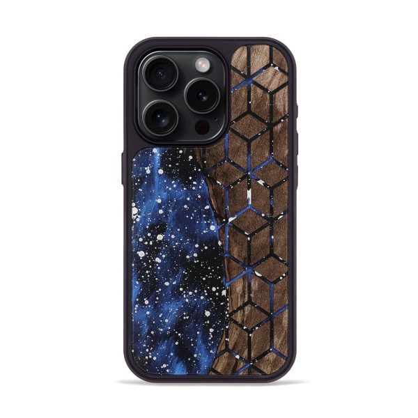 iPhone 15 Pro Wood Phone Case - Frank (Fusion, 747081) For Sale