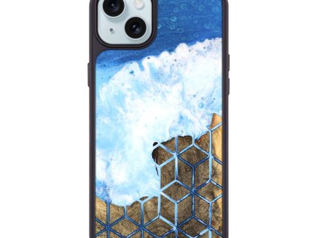 iPhone 15 Plus Wood Phone Case - Brandee (Fusion, 747101) Fashion