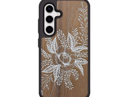 Galaxy S25 Plus Wood Phone Case - Hope - Walnut (Curated, 699949) For Discount