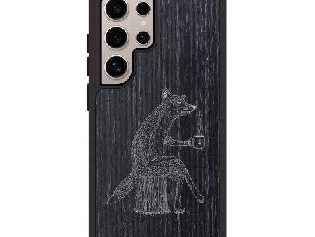 Galaxy S25 Ultra Wood Phone Case - Fox - Ebony (Curated, 706264) For Discount