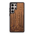 Galaxy S25 Ultra Wood Phone Case - Camp - Mahogany (Curated, 706265) For Discount