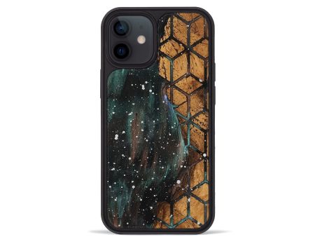 iPhone 12 mini Wood Phone Case - Demi (Fusion, 747087) Sale