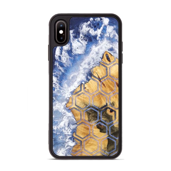 iPhone Xs Max Wood Phone Case - Tempie (Fusion, 747094) Fashion