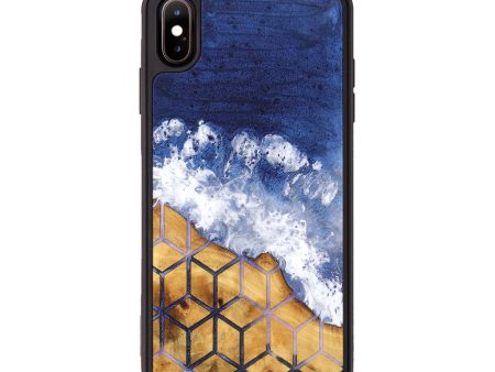 iPhone Xs Max Wood Phone Case - Aedan (Fusion, 747066) on Sale