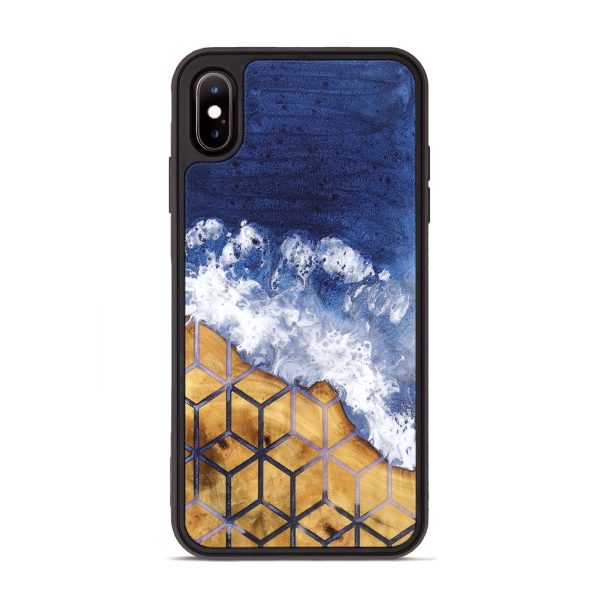 iPhone Xs Max Wood Phone Case - Aedan (Fusion, 747066) on Sale