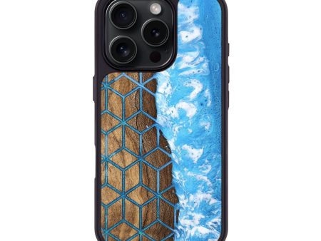 iPhone 16 Pro Wood Phone Case - Zada (Fusion, 746974) Supply