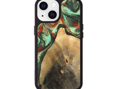 iPhone 13 Wood Phone Case - Ares (Green, 746894) Online now