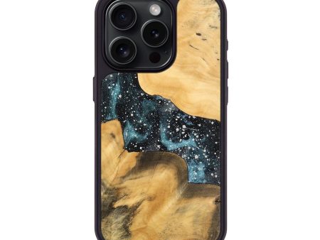 iPhone 15 Pro Wood Phone Case - Alyvia (Cosmos, 746923) For Sale