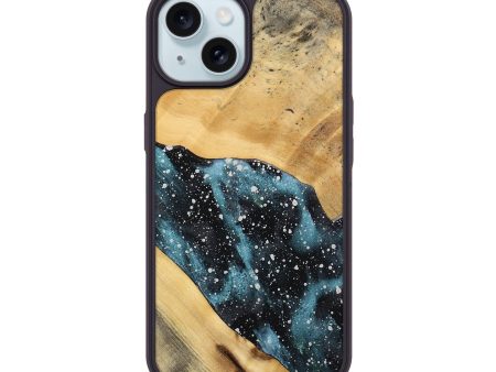 iPhone 15 Wood Phone Case - Garry (Cosmos, 746878) For Sale