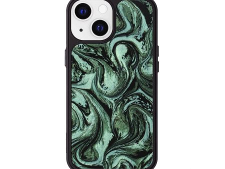 iPhone 13 ResinArt Phone Case - Dawn (Green, 746966) Online now