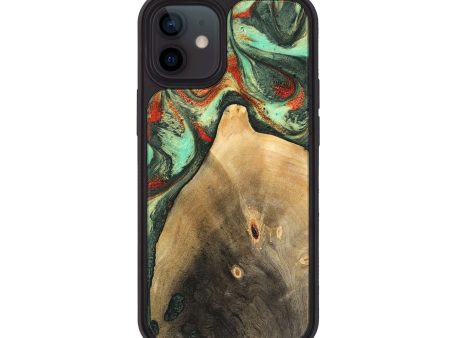 iPhone 12 Wood Phone Case - Ares (Green, 746894) Online Sale