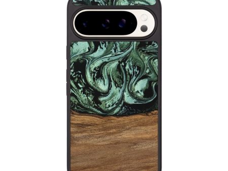 Pixel 9 Pro Wood Phone Case - Hester (Green, 746959) For Cheap