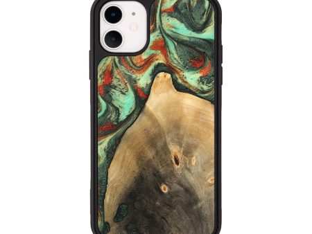 iPhone 11 Wood Phone Case - Ares (Green, 746894) Hot on Sale