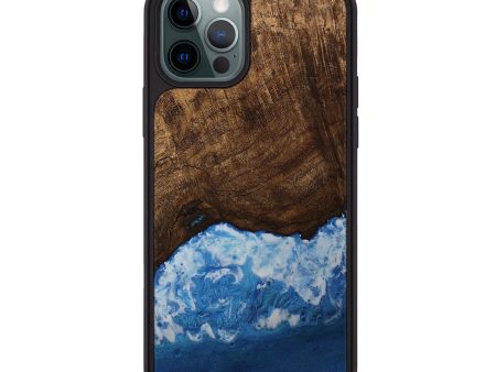 iPhone 12 Pro Max Wood Phone Case - Brenna (Coastal, 746882) Online now