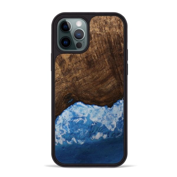 iPhone 12 Pro Max Wood Phone Case - Brenna (Coastal, 746882) Online now