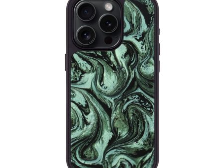 iPhone 15 Pro ResinArt Phone Case - Dawn (Green, 746966) Cheap