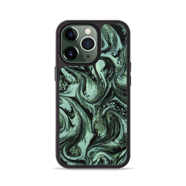 iPhone 13 Pro ResinArt Phone Case - Dawn (Green, 746966) Online Sale