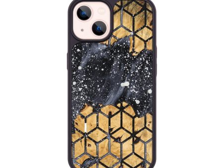 iPhone 14 Wood Phone Case - Brinley (Fusion, 747058) on Sale