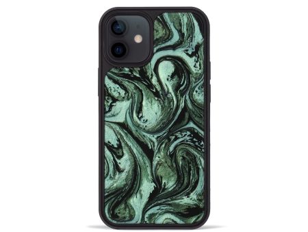 iPhone 12 mini ResinArt Phone Case - Dawn (Green, 746966) on Sale