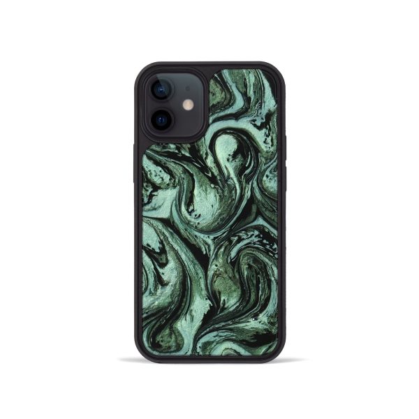 iPhone 12 mini ResinArt Phone Case - Dawn (Green, 746966) on Sale