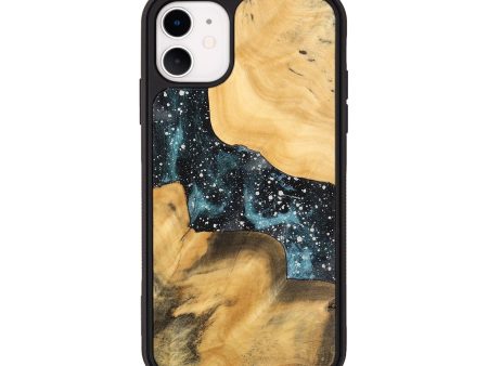 iPhone 11 Wood Phone Case - Alyvia (Cosmos, 746923) For Sale