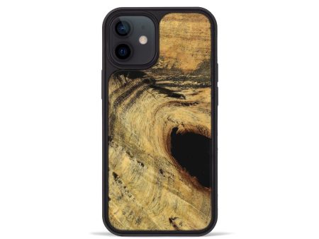 iPhone 12 mini Wood Phone Case - Alisha (Wood Burl, 746920) Fashion