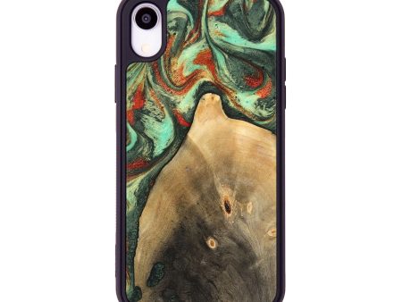 iPhone Xr Wood Phone Case - Ares (Green, 746894) on Sale