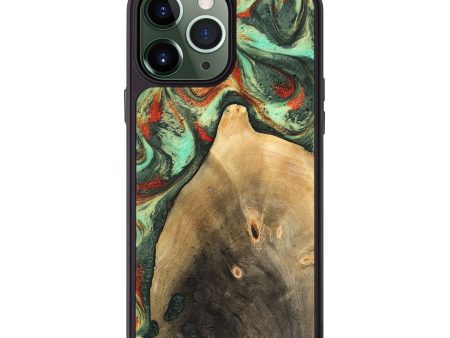 iPhone 13 Pro Max Wood Phone Case - Ares (Green, 746894) Fashion