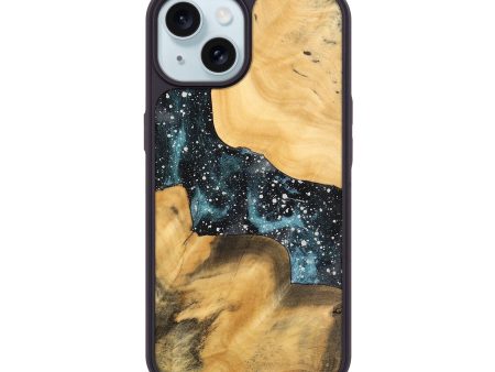 iPhone 15 Wood Phone Case - Alyvia (Cosmos, 746923) Online now