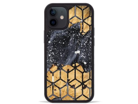 iPhone 12 mini Wood Phone Case - Brinley (Fusion, 747058) Fashion