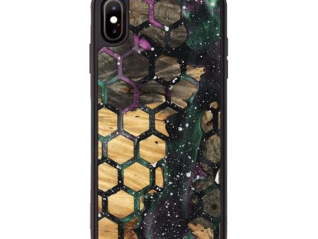 iPhone Xs Max Wood Phone Case - Kaye (Fusion, 747076) For Sale