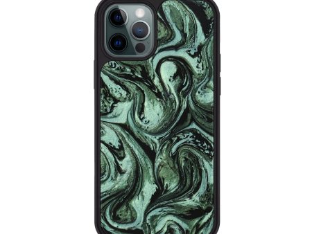 iPhone 12 Pro ResinArt Phone Case - Dawn (Green, 746966) Online