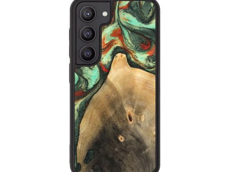 Galaxy S23 Wood Phone Case - Ares (Green, 746894) For Sale