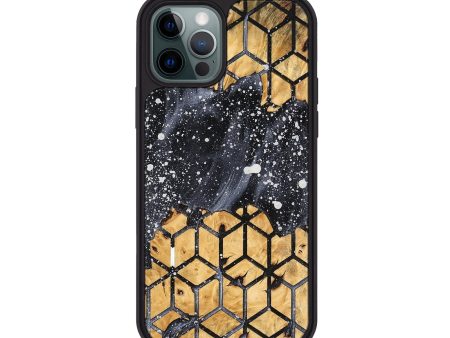 iPhone 12 Pro Wood Phone Case - Brinley (Fusion, 747058) For Discount