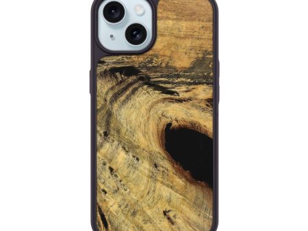 iPhone 15 Wood Phone Case - Alisha (Wood Burl, 746920) Sale