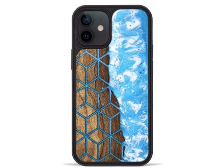 iPhone 12 mini Wood Phone Case - Zada (Fusion, 746974) Fashion