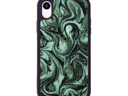 iPhone Xr ResinArt Phone Case - Dawn (Green, 746966) Cheap