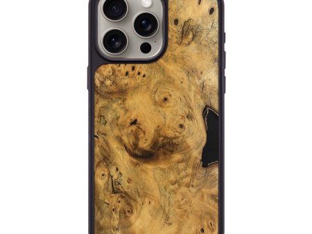 iPhone 15 Pro Max Wood Phone Case - Cruz (Wood Burl, 746898) on Sale