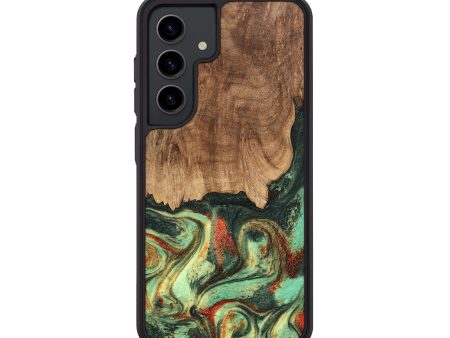 Galaxy S24 Wood Phone Case - Taniya (Green, 746895) Hot on Sale