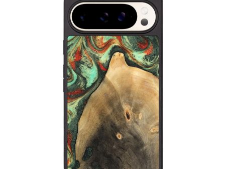 Pixel 9 Pro XL Wood Phone Case - Ares (Green, 746894) Online Sale