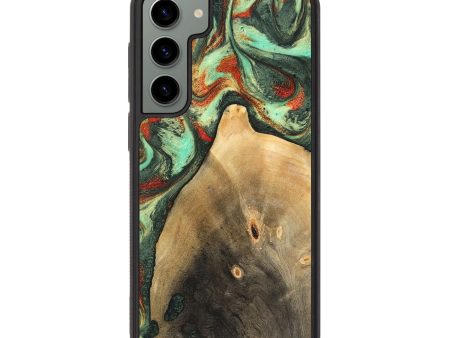 Galaxy S23 Plus Wood Phone Case - Ares (Green, 746894) Online Hot Sale