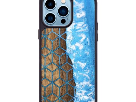 iPhone 14 Pro Max Wood Phone Case - Zada (Fusion, 746974) For Discount