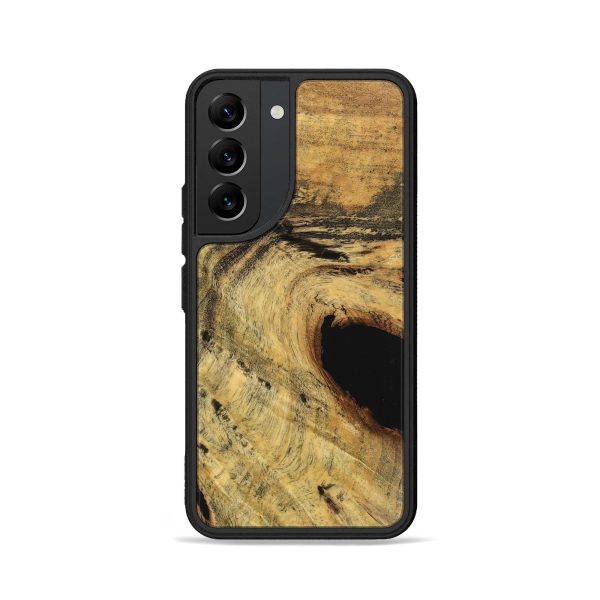 Galaxy S22 Wood Phone Case - Alisha (Wood Burl, 746920) on Sale