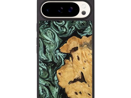 Pixel 9 Pro XL Wood Phone Case - Adalee (Green, 746950) For Discount