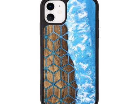 iPhone 11 Wood Phone Case - Zada (Fusion, 746974) For Cheap