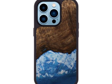 iPhone 14 Pro Wood Phone Case - Brenna (Coastal, 746882) Supply