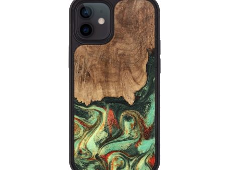 iPhone 12 Wood Phone Case - Taniya (Green, 746895) Online Hot Sale