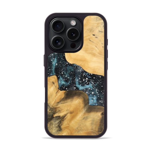 iPhone 16 Pro Wood Phone Case - Alyvia (Cosmos, 746923) Cheap