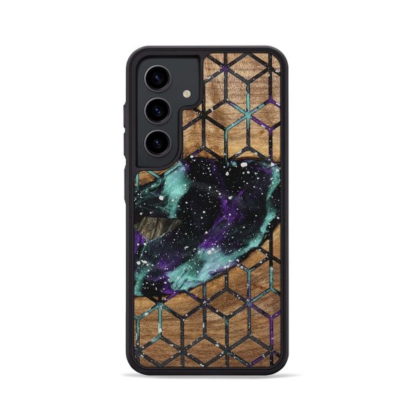 Galaxy S24 Wood Phone Case - Leo (Fusion, 747038) For Sale