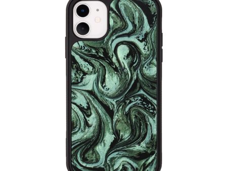 iPhone 11 ResinArt Phone Case - Dawn (Green, 746966) Supply